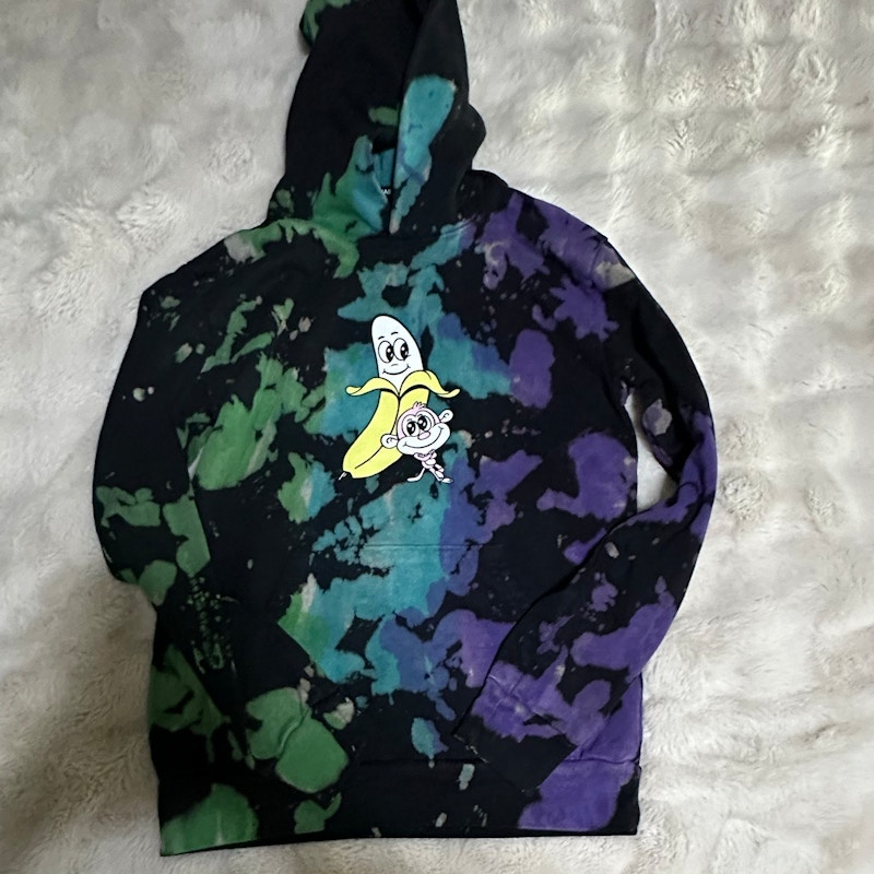 Bananas Monkey Graphic Hoodie Multi