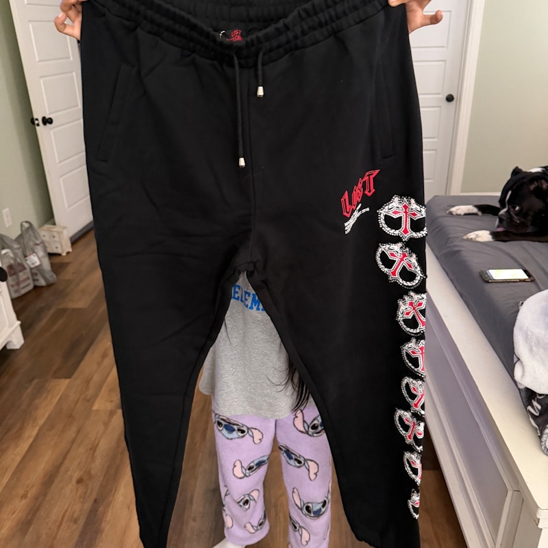 Lost Intricacy Sweatpants Black