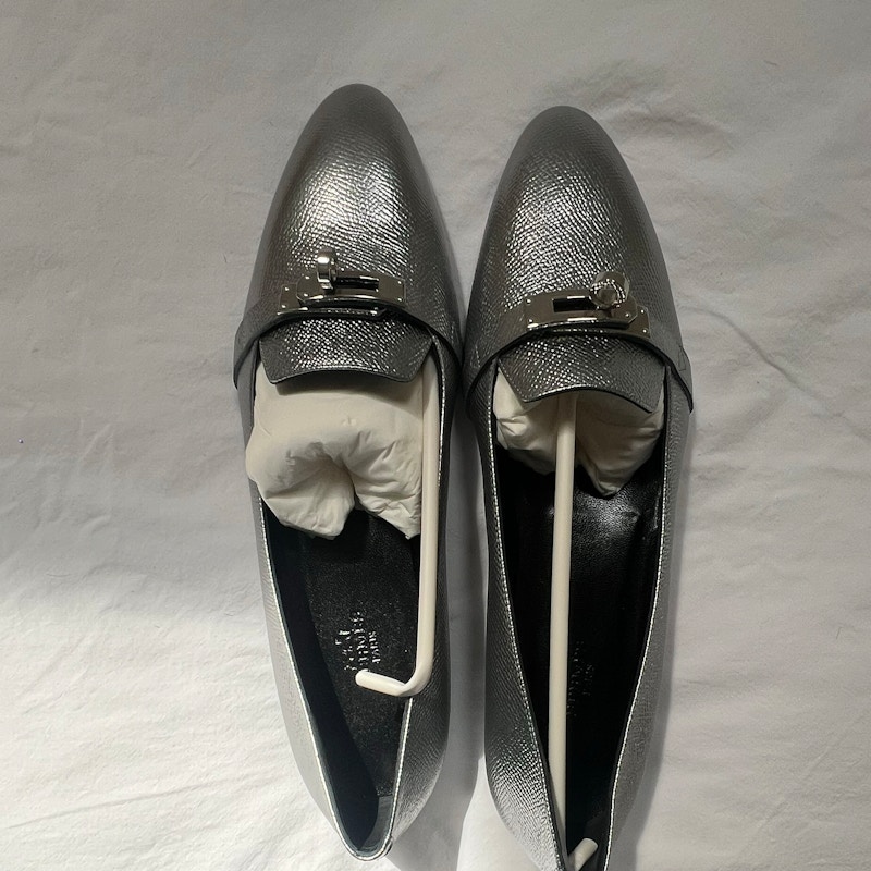 Hermès Loafer Silver