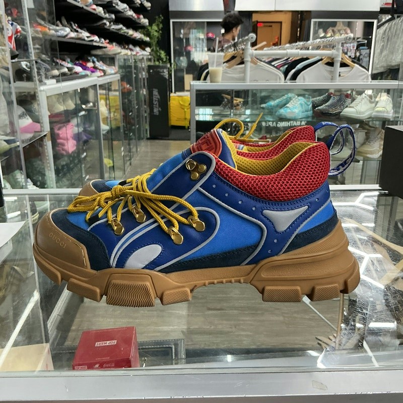 Gucci Flashtrek Blue Red Yellow