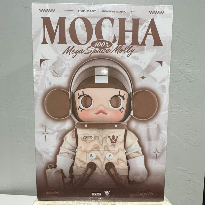 Pop Mart Mega Space Molly 400% Mocha
