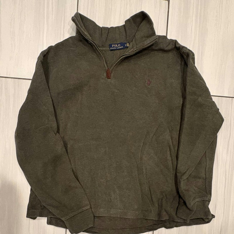 Polo Ralph Lauren Quarter-Zip Sweater Green