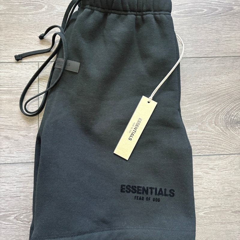 Fear of God Essentials Men's Cotton Sweat Shorts Black