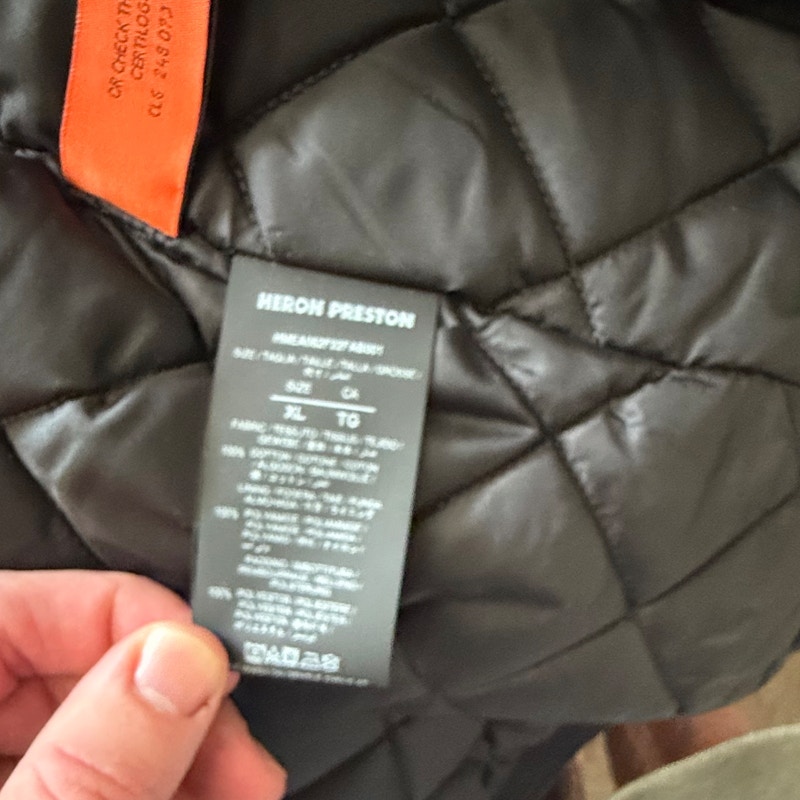 Heron Preston Workwear Jacket Black