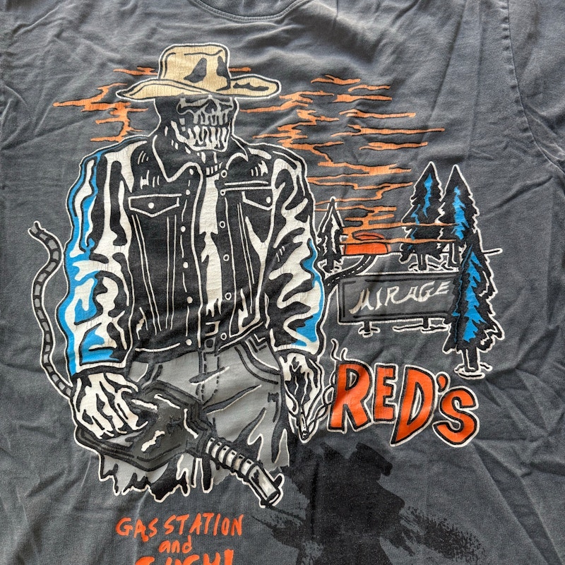 Warren Lotas Graphic T-Shirt Grey