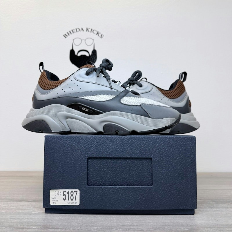 Dior B22 Sneaker Grey Brown