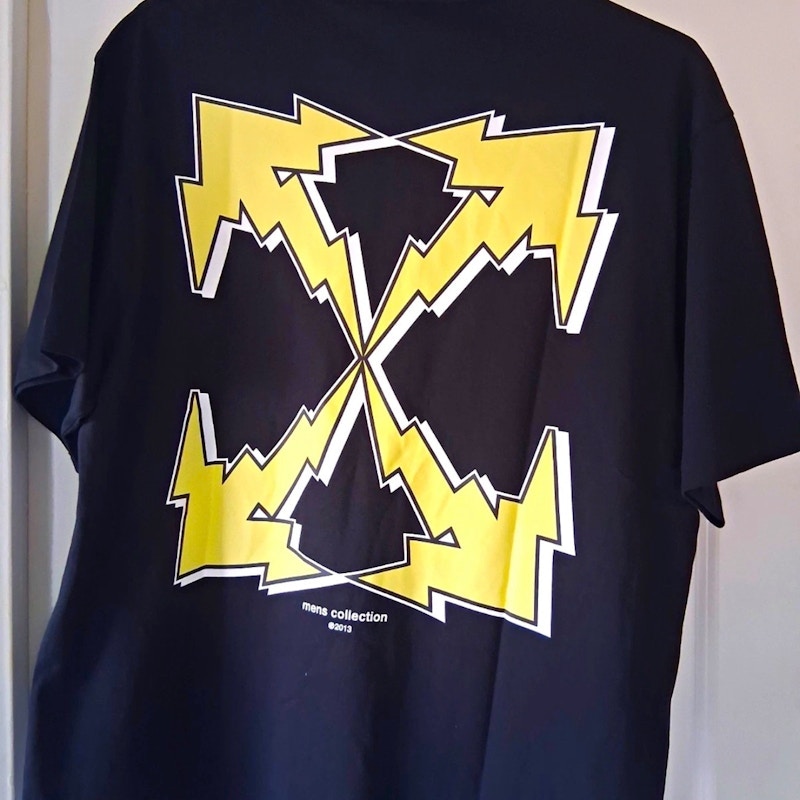 Off-White Men's Collection Graphic T-Shirt Black