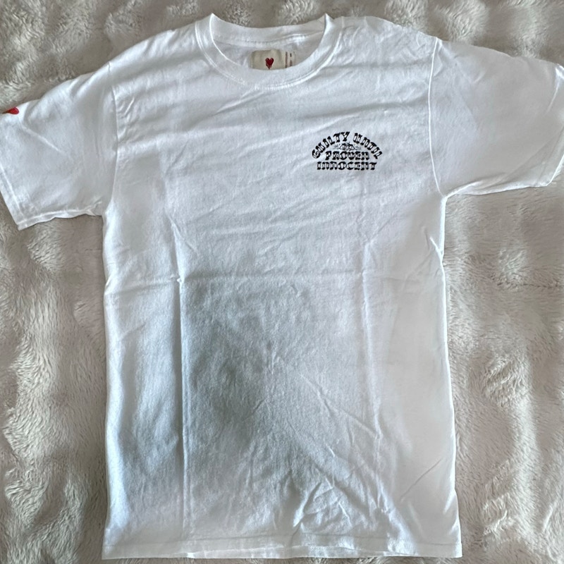 Dover Street Market Guilty Until Proven Innocent T-Shirt White