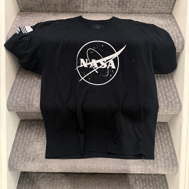 Anti Social Social Club NASA T-Shirt Black