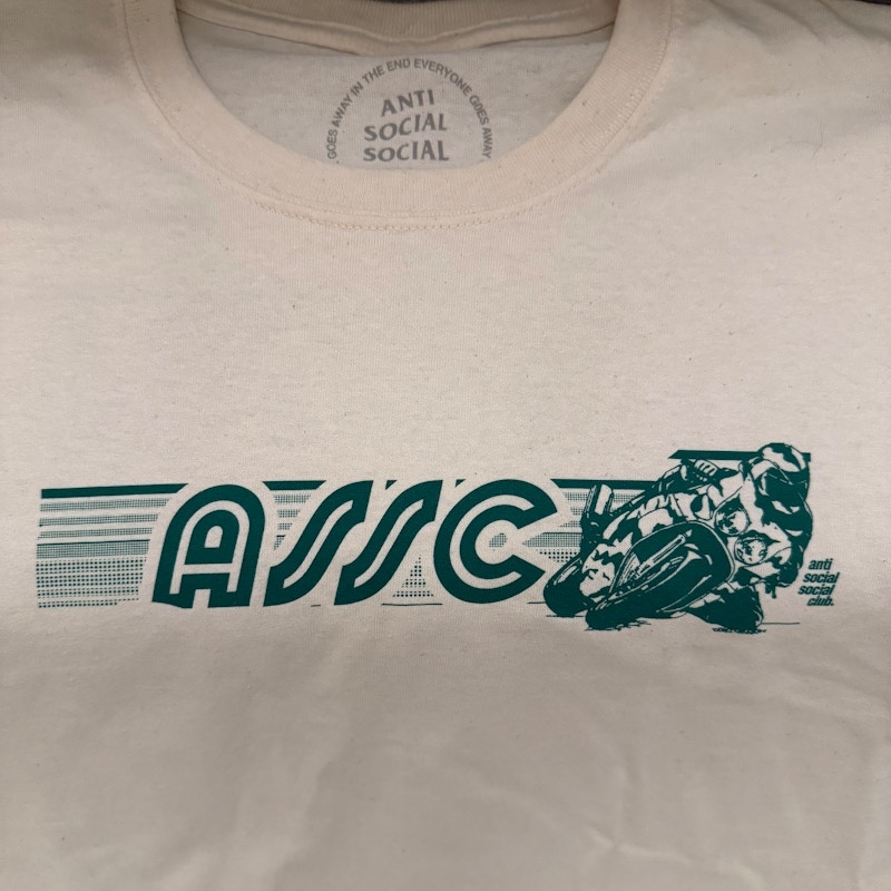Anti Social Social Club ASSC Motorcycle T-Shirt White
