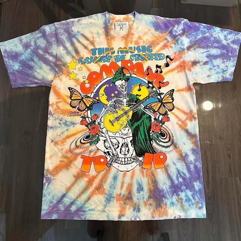 Online Ceramics Grateful Dead Tour T-Shirt Multi