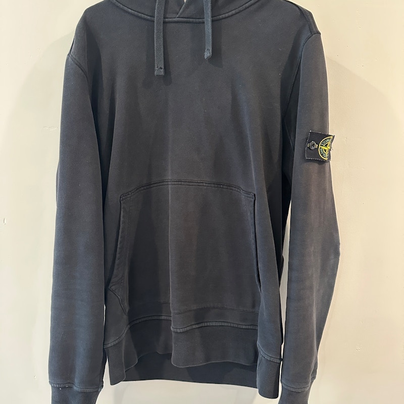 Stone Island Hooded Sweatshirt Black