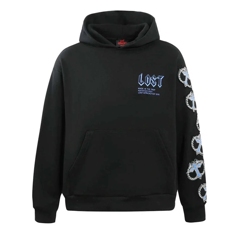 Lost Intricacy MITT Hoodie Black/Blue