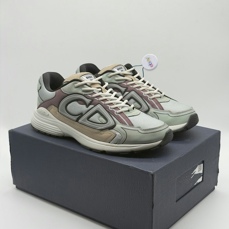 Dior B30 Sneaker Bordeaux Sage Green Mauve
