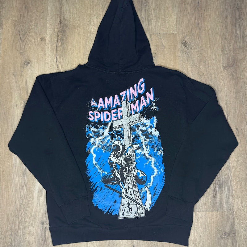 Warren Lotas The Amazing Spider Man ‘Black’ Hoodie
