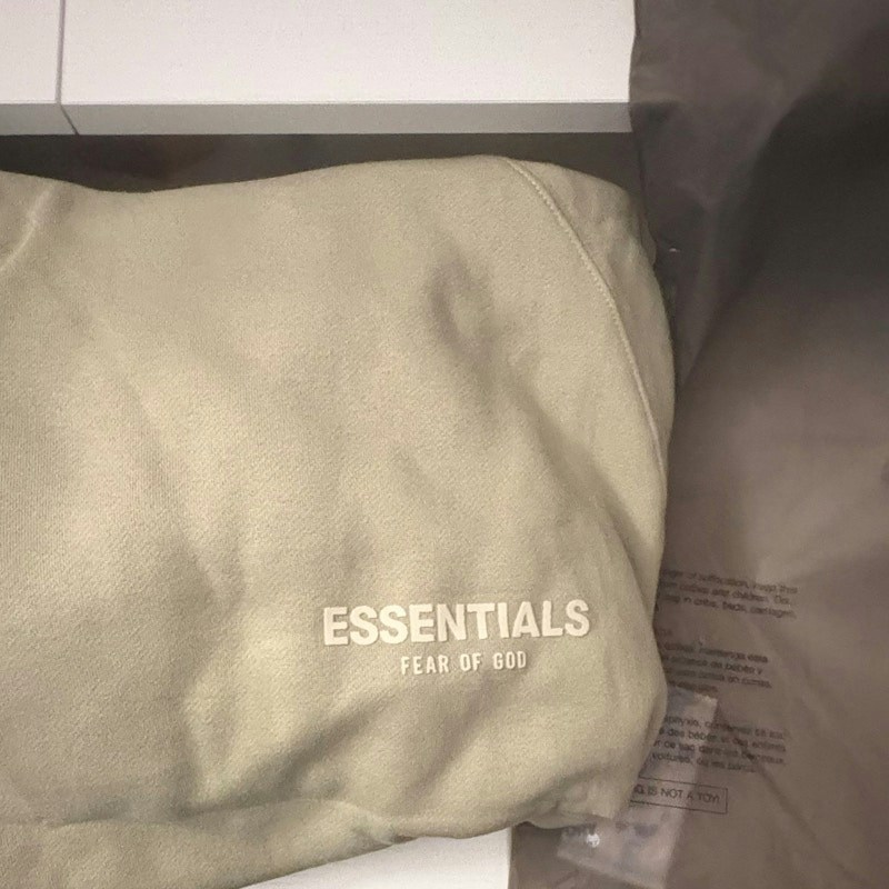 Fear of God Essentials Hoodie Green