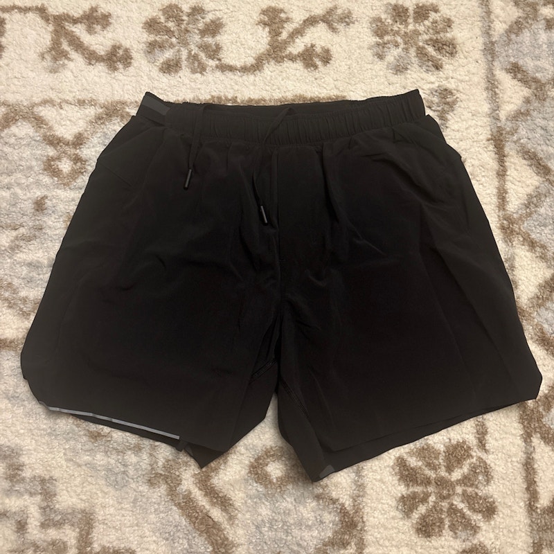Lululemon Fast and Free 6” Lined Athletic Shorts Black