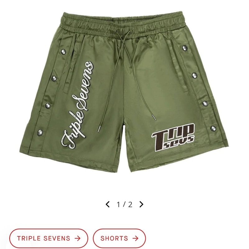 Triple Sevens Shorts Olive