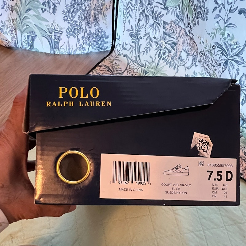 Polo Ralph Lauren Court VLC Suede/Nylon