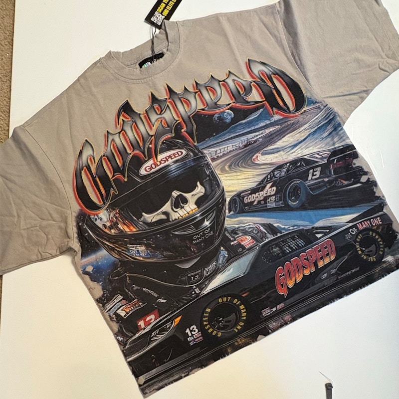 Godspeed Graphic T-Shirt Grey 417/444