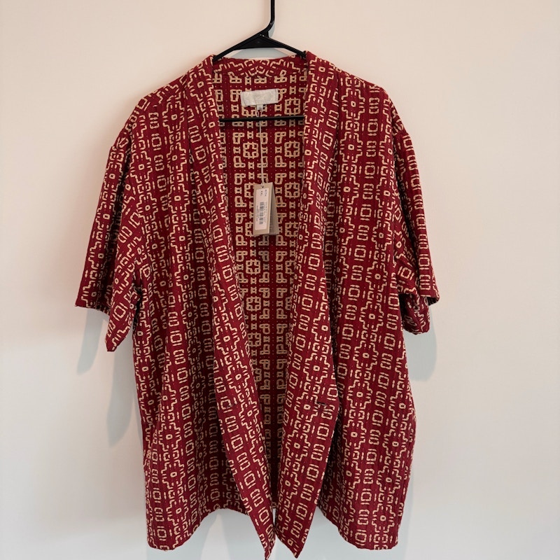 Kith Textured Stitch Thompson Crossover Shirt Bitters