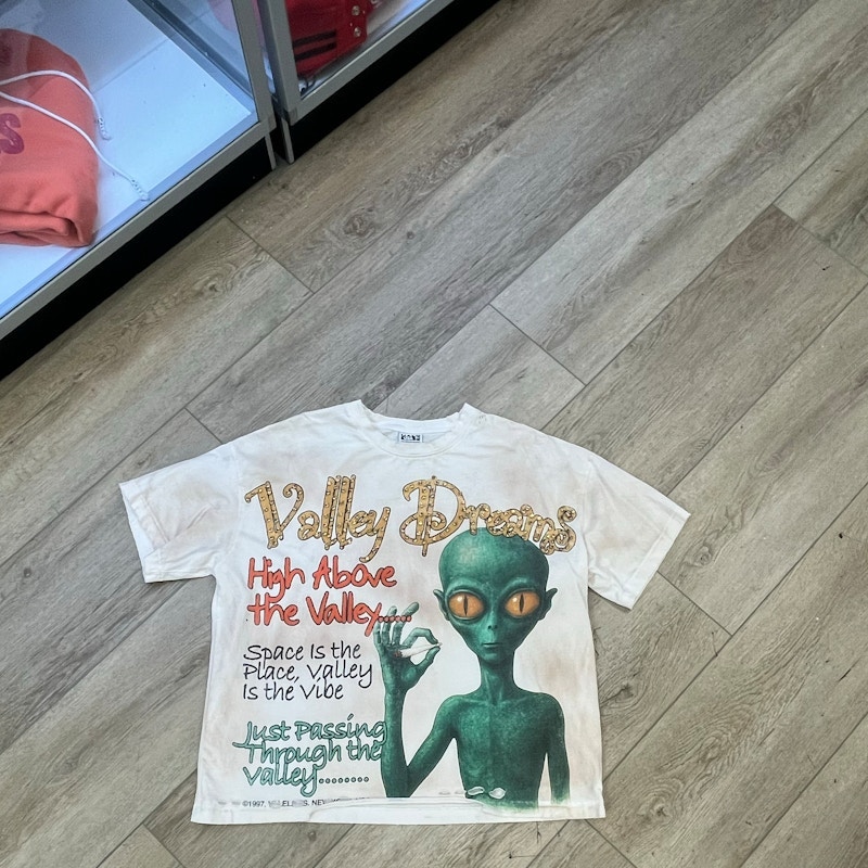 VAL Valley Dreams High Above the Valley T-Shirt White