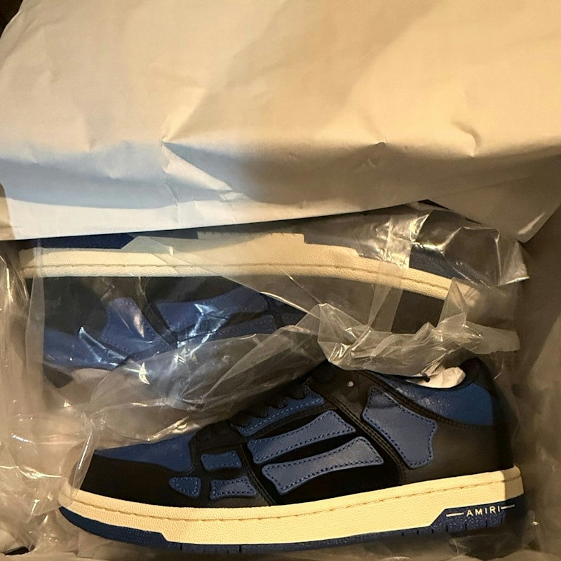 Amiri Skel Top Low True Blue