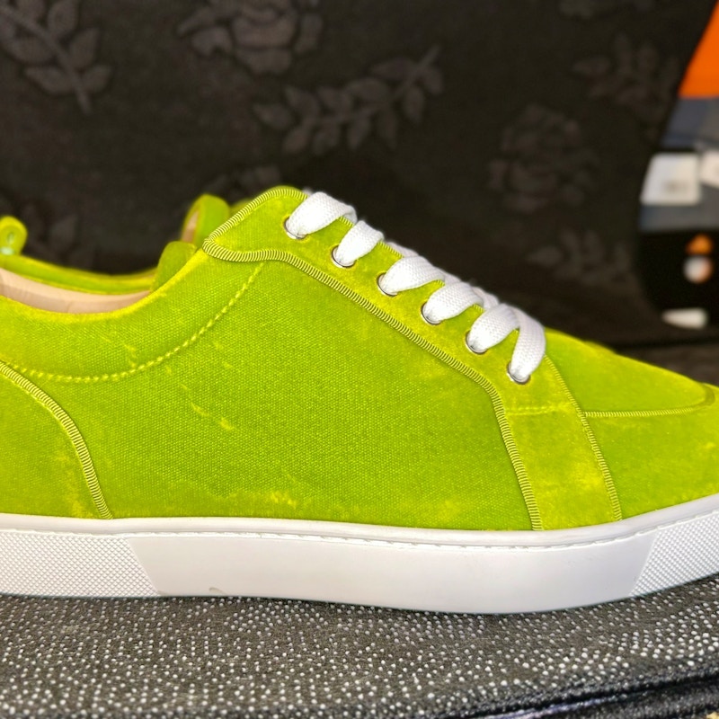 Christian Louboutin Rantulow Orlato Suede Green