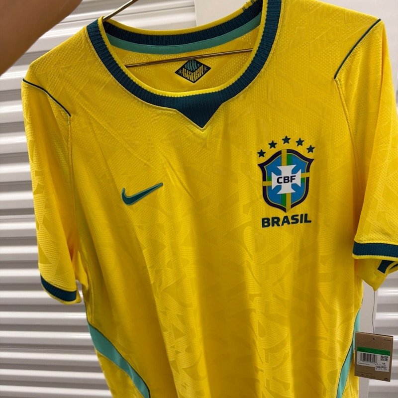 Nike Brazil Home Jersey Yellow