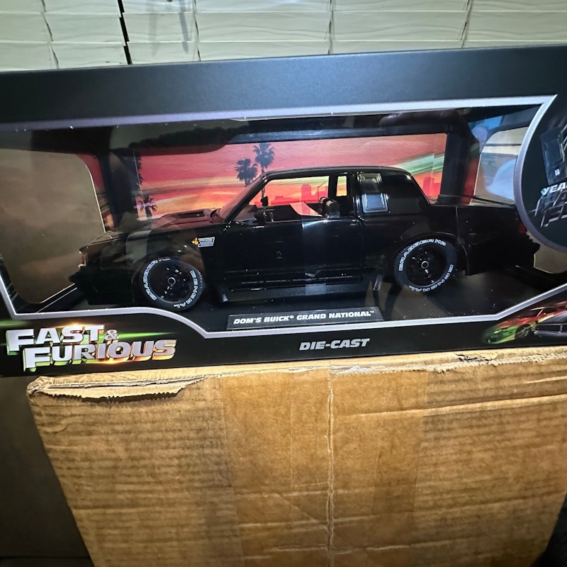 Jada Toys Fast & Furious Dom's Buick Grand National Die-Cast