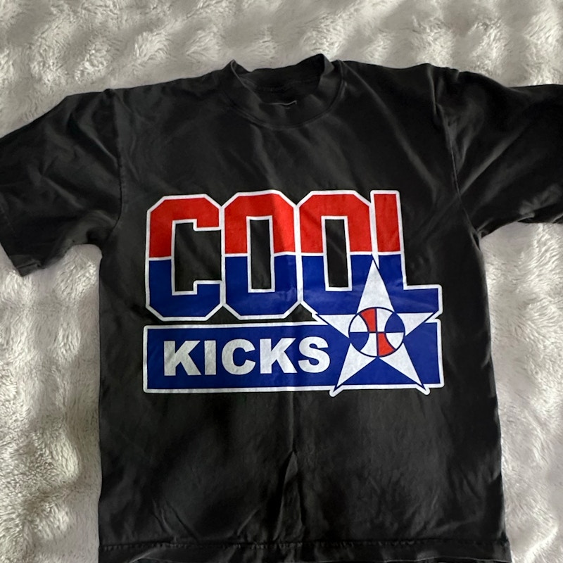 Cool Kicks Logo T-Shirt Black