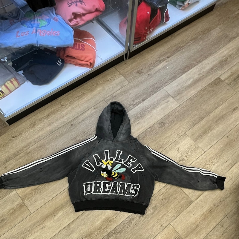Valley Dreams Hooded Sweatshirt Black