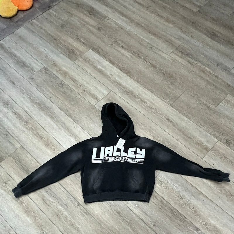 VALLEY Sports Division Hooded Sweatshirt Black