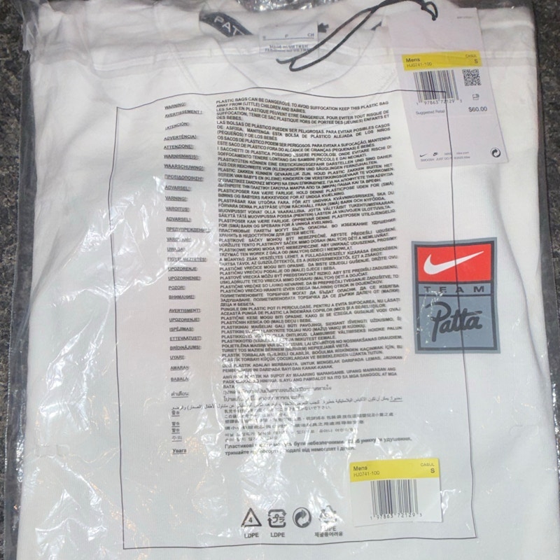 Nike x Patta Team T-Shirt White
