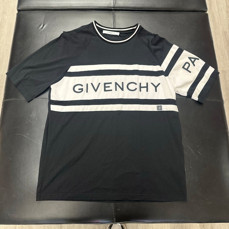Givenchy band T-Shirt Black White