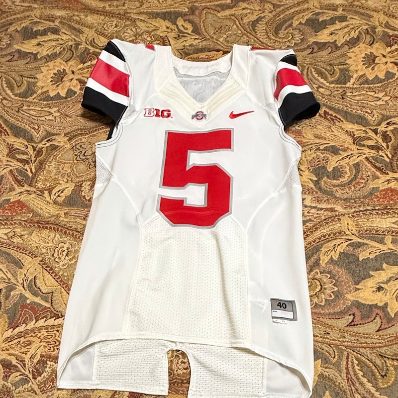 Nike Ohio State Buckeyes Football Jersey White