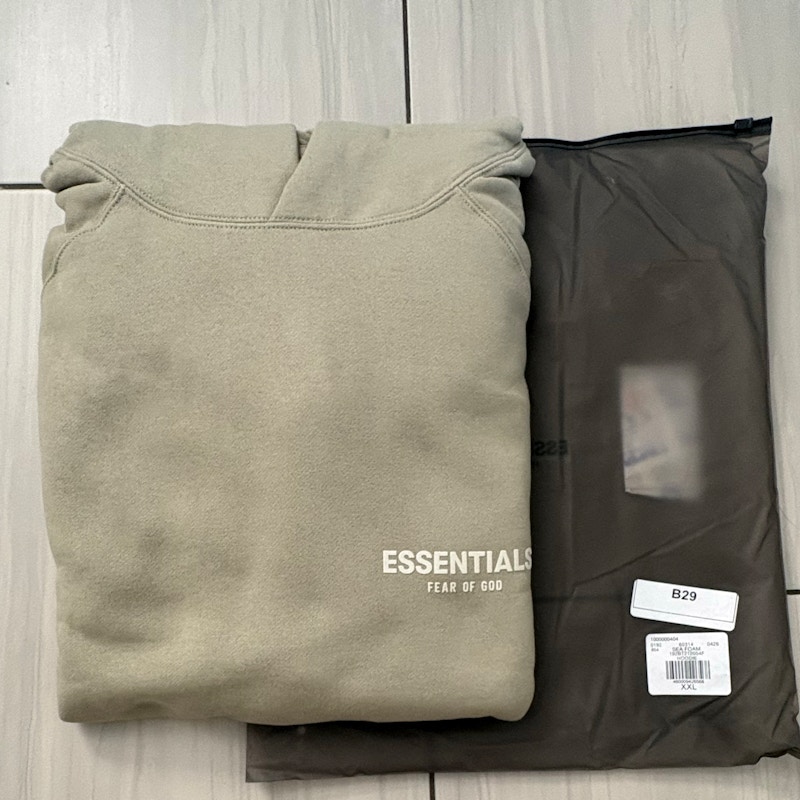 Fear of God Essentials Hoodie Sea Foam