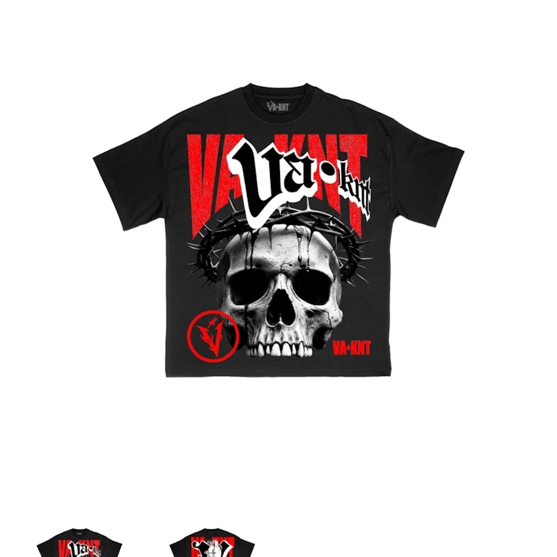 Va-Knt Graphic T-Shirt Black/Orange