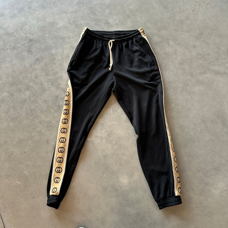 Gucci Interlocking G Track Pants Black