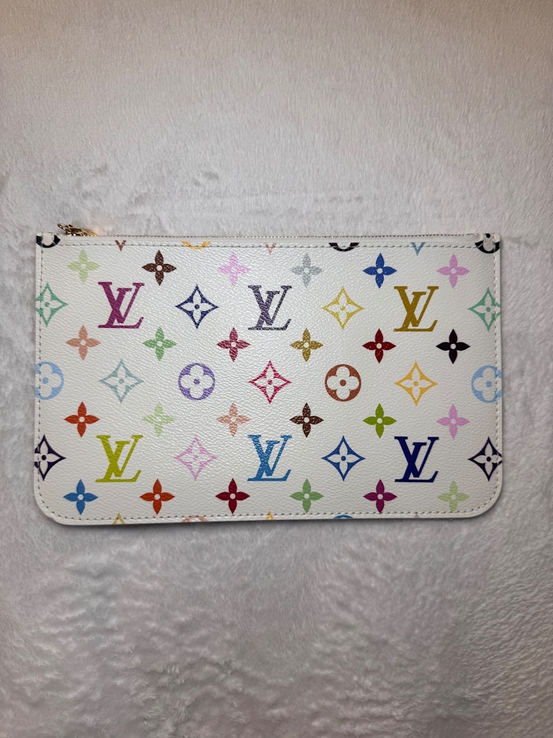 Louis Vuitton Murakami Multicolore Pochette Wristlet