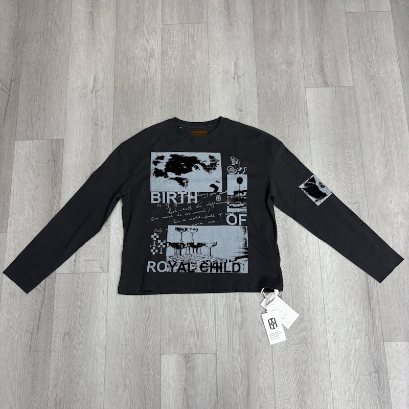 Birth Of Royal Child Resonance Long Sleeve T-Shirt Black
