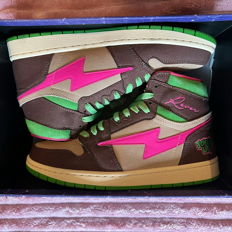 KIY High Top Sneaker Joke's Up