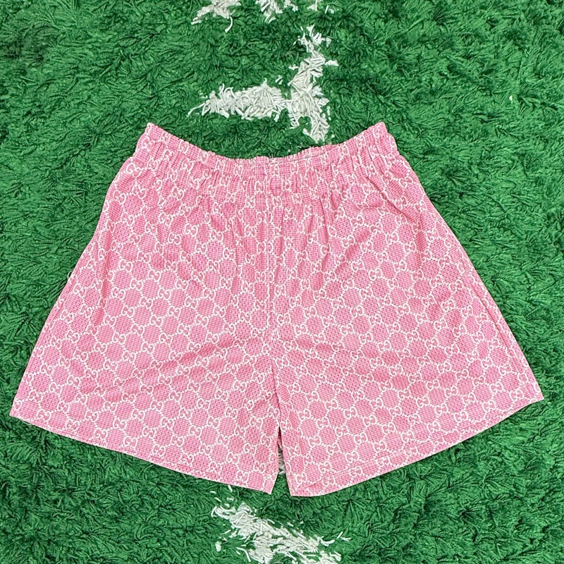 Bravest Studio GG Monogram Shorts Pink
