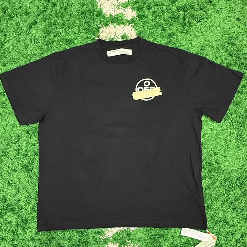 Off-White Tape Arrow T-Shirt Black