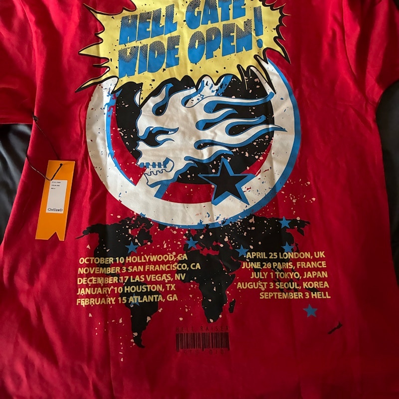 Civilized Hell Raiser T-Shirt Red