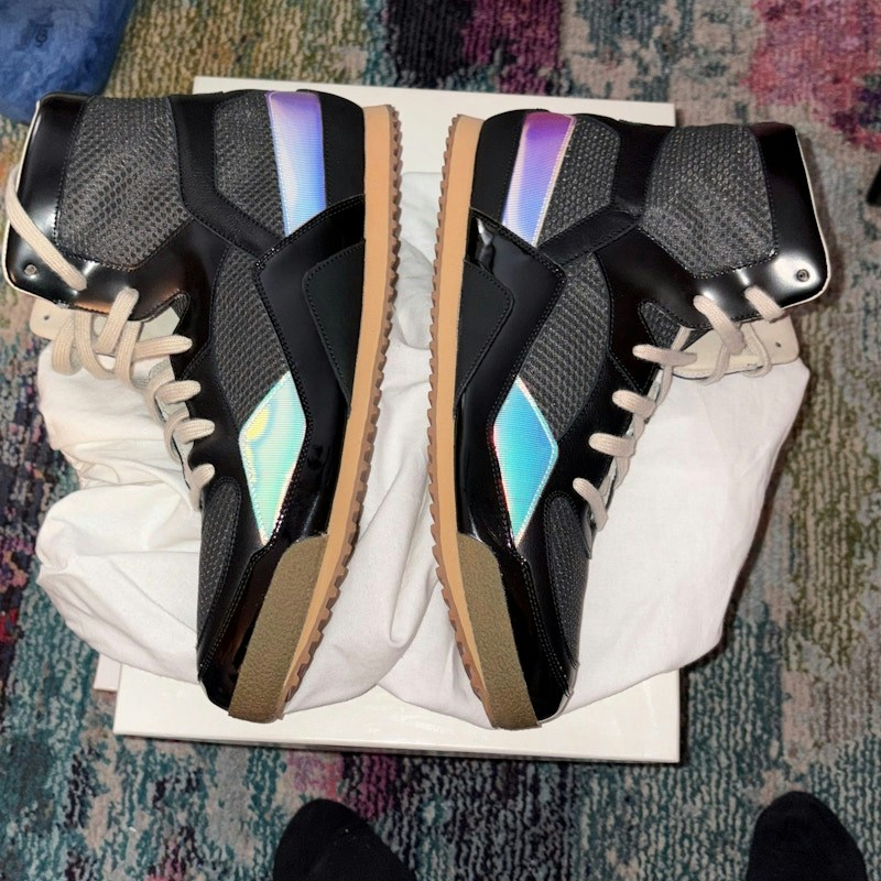 Maison Margiela Hi Top Sneakers Black