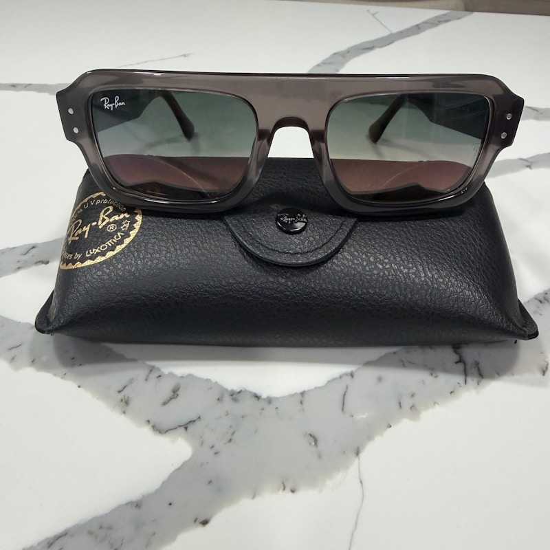 Ray-Ban RB4454 Sunglasses Transparent Grey