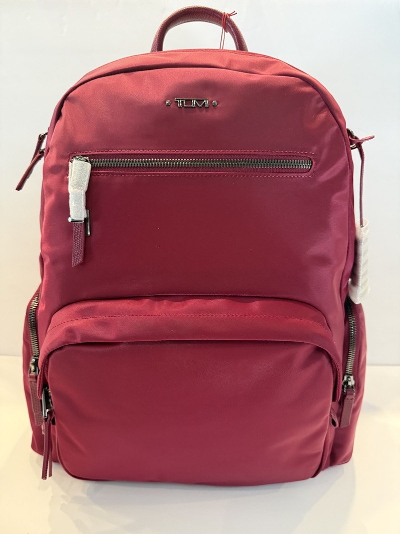 Tumi Backpack Burgundy
