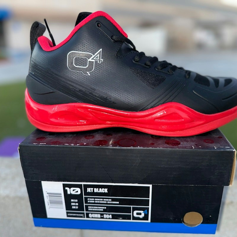 Q4 Sports MB-004 Jet Black Red