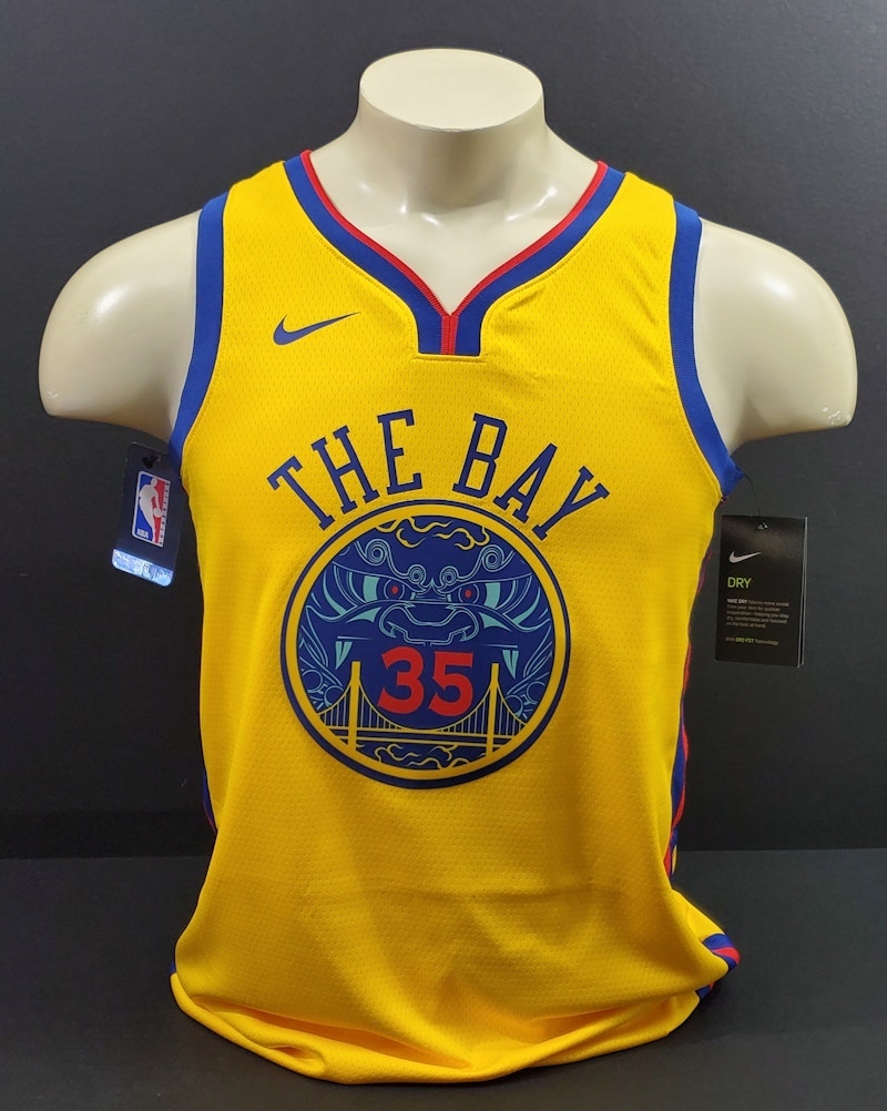 Nike Golden State Warriors Kevin Durant #35 Swingman Jersey